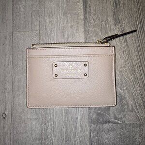 Kate Spade Grove Street Grey Card Case Cardholder Wallet